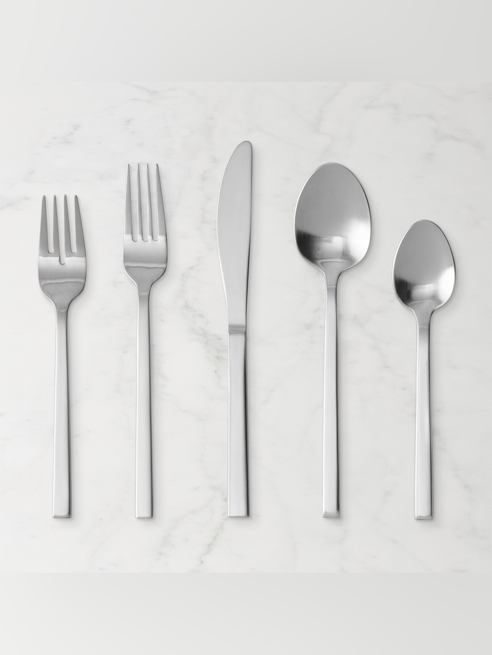 NIB FORTESSA 20 Piece Arezzo Brushed Flatware Set 5918